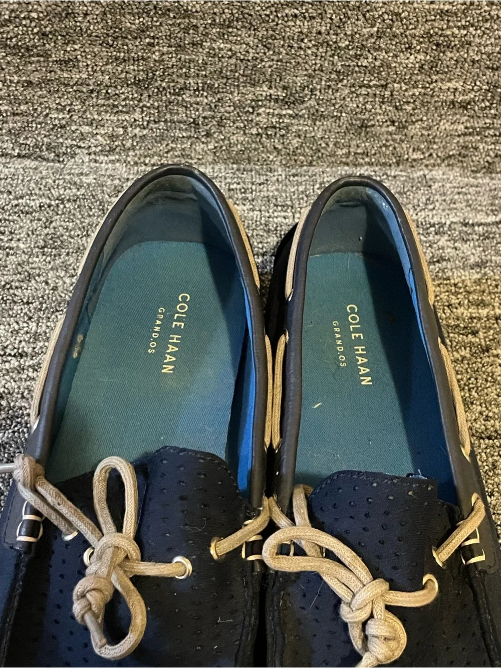 Cole Haan canvas upper